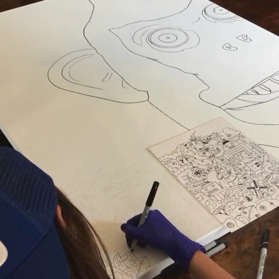 Listen to JFo talking about Monkey Toy art
